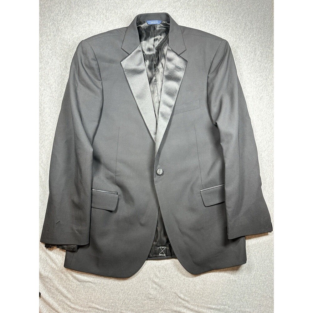Brooks Brothers 1818 Jacket Mens 40R Black Wool Estrato Regent Sport Coat Blazer